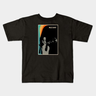 Beauty Of Miles Davis Kids T-Shirt